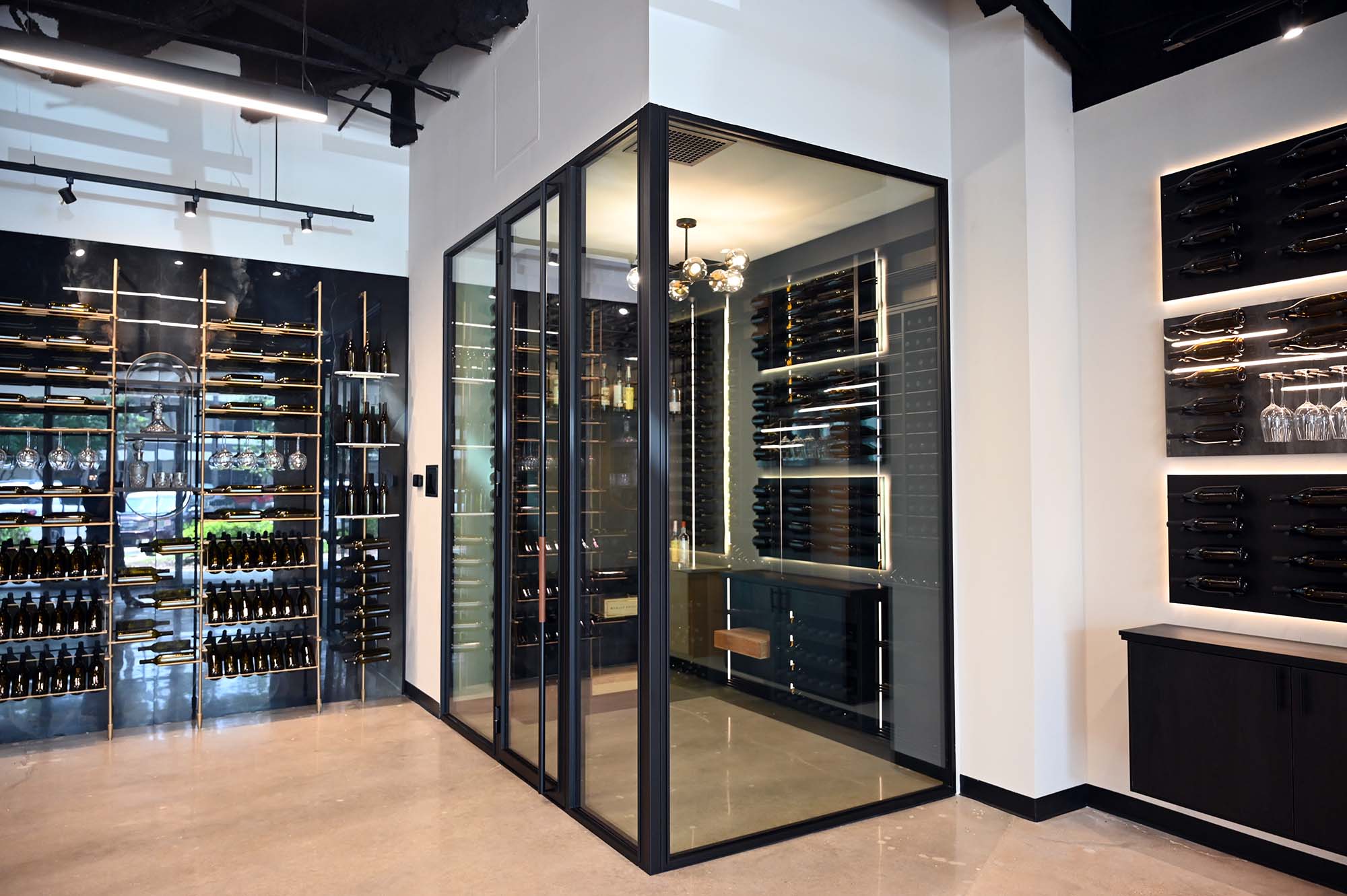 Contemporary Wine Cellar