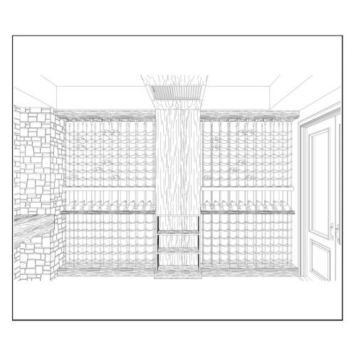 contemporary wine cellars