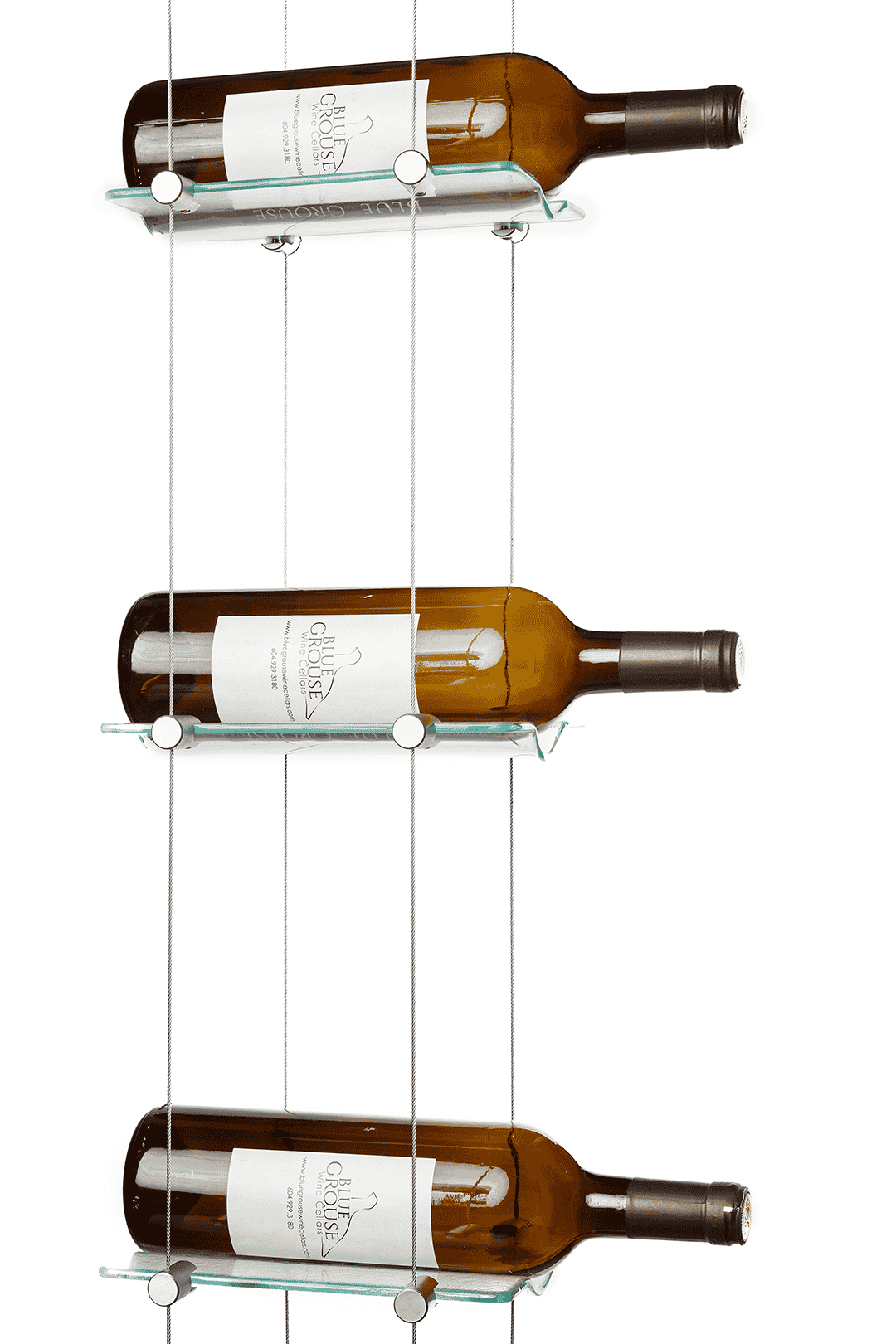 Float Wine Racking 6 Bottle Kit Contemporary Wine Cellar